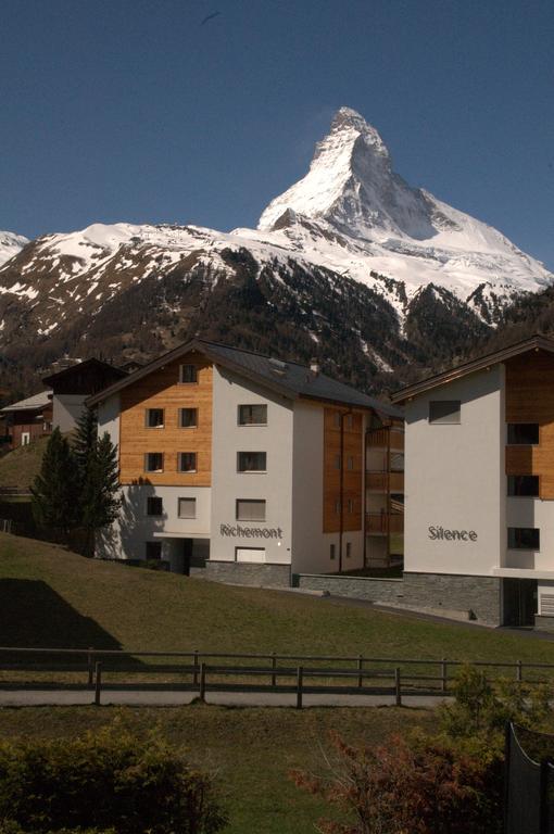 Haus Fleckstein Zermatt Wohnung Karibu Esterno foto