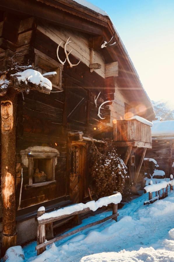 Haus Fleckstein Zermatt Wohnung Karibu Esterno foto